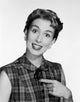 Surprised young woman studio portrait poster print