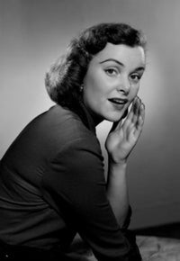 Portrait of Young Woman Poster Print showcasing elegance and beauty