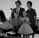 Parents and Kids Window-Shopping Poster Print showcasing family bonding moments.