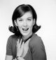 Portrait of a surprised young woman poster print.