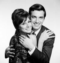 Young Couple Hugging Portrait Poster Print