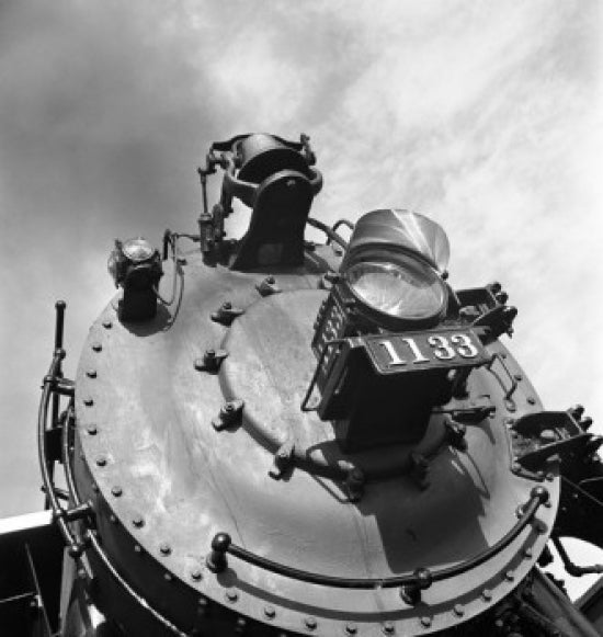 Steam Train Poster Print showcasing a vintage locomotive in action.
