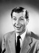 Portrait of Mid Adult Man Laughing Poster Print, joyful artwork.