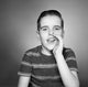 Portrait of Boy Shouting Poster Print - vibrant art for kids' rooms