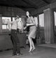 Mother dancing with son poster print showcasing family love and joy.