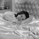 Woman in Bed Poster Print on premium heavy stock paper.