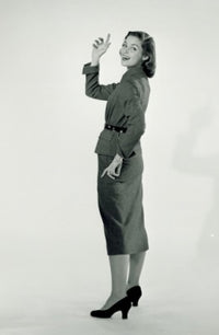 Portrait of Young Woman Poster Print showcasing youth and femininity.