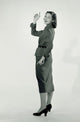Portrait of Young Woman Poster Print showcasing youth and femininity.