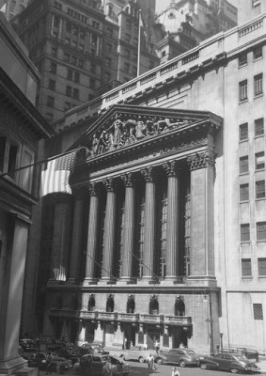 New York Stock Exchange Poster Print featuring New York City