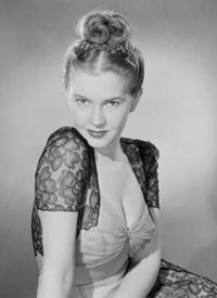 Portrait of an Attractive Young Woman Poster Print