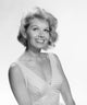 Portrait of blonde woman poster print showcasing elegance and beauty.