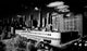 Infrared view of New Airlines Terminal Building in New York City poster print.
