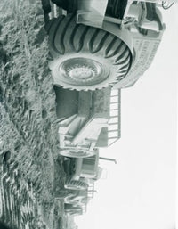 Dump Trucks Poster Print showcasing heavy machinery art