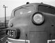 Train Driver in Train Poster Print showcasing a locomotive and train driver.