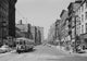 Pedestrians and tram on Market Street poster print depicting Philadelphia's urban landscape.