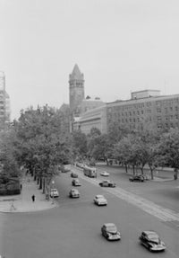 Washington DC Pennsylvania Avenue Poster Print showcasing 14th Street view.