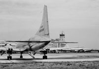 Washington DC National Airport Poster Print with Plane in Foreground