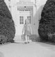Schoolgirl Leaving School Poster Print showcasing childhood nostalgia