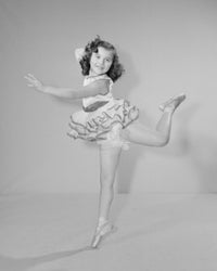 Girl in Tutu Ballet Dancing Poster Print showcasing a dancer in a tutu