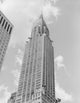 Chrysler Building low angle view poster print showcasing New York City architecture.