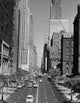 New York City 42nd Street poster print showcasing Manhattan skyline.