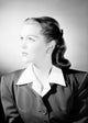Portrait of a young pensive woman poster print, showcasing emotional depth and elegance.