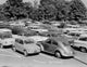 Parking area for employees of General Food Corporation Poster Print