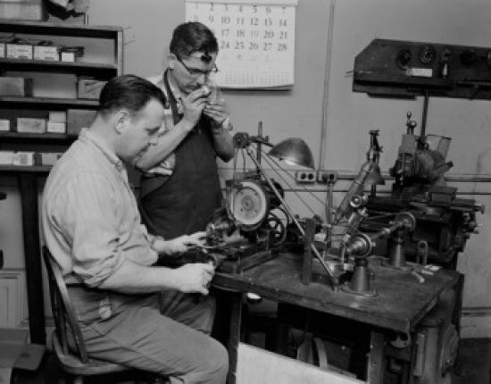 USA Massachusetts Boston Diamond Tool Maker Poster Print