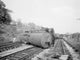 Train wreck poster print showcasing a historical event in Poughkeepsie, New York.