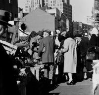 Bleeker Street Market Poster Print showcasing vibrant NYC culture.
