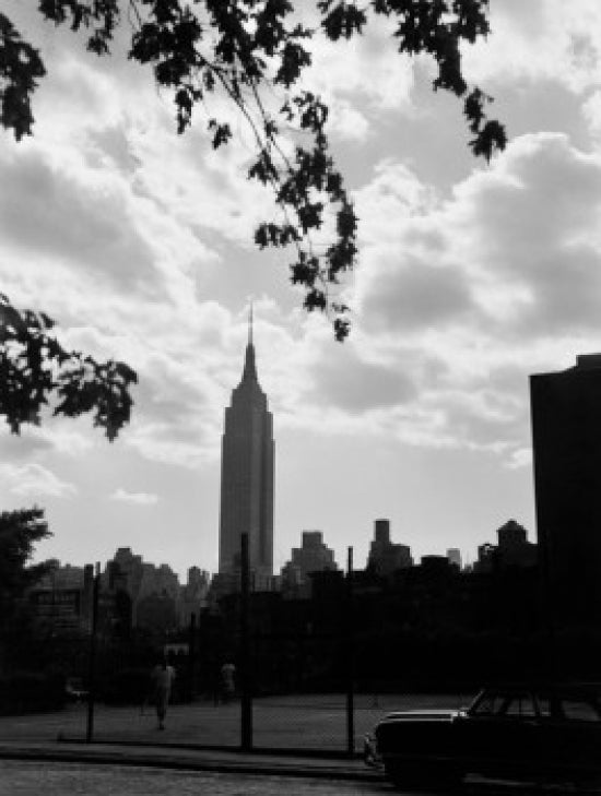 New York City Silhouette Skyline Poster Print