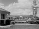 USA Delaware New Castle Hollywood Motel Poster Print showcasing vintage Americana.