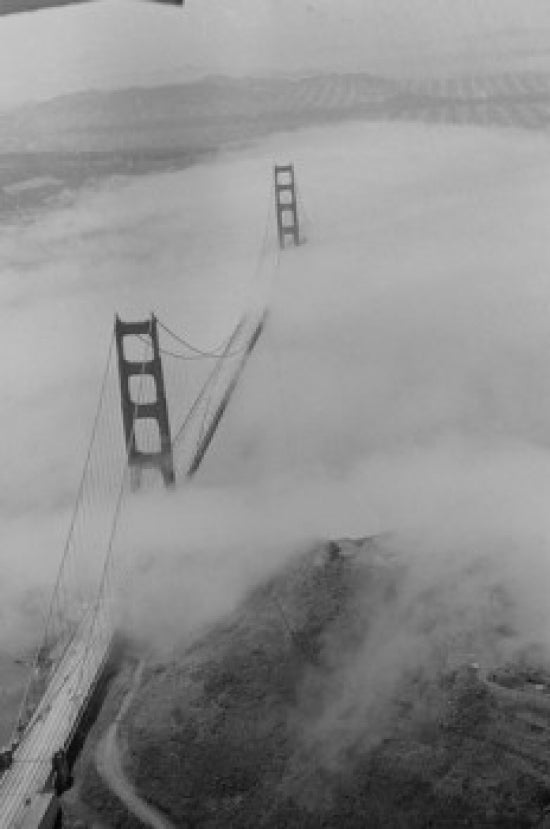 Golden Gate Bridge Poster Print showcasing San Francisco