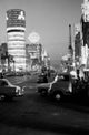 Tokyo Ginza Night Street Scene Poster Print showcasing vibrant city lights.