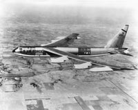 B-52 Stratofortress Bomber Plane Poster Print in Flight
