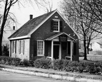 Schoolhouse at the Roadside Clara Barton Schoolhouse Poster Print