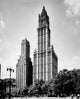 Woolworth Building poster print showcasing skyscrapers in New York City.