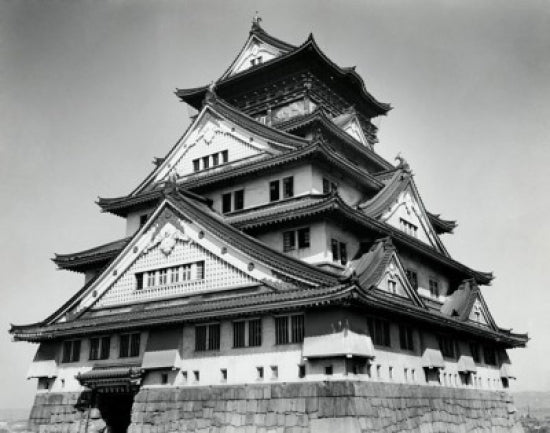Osaka Castle Poster Print showcasing the iconic landmark in Japan.