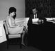 Businessman Dictating Document Poster Print - Professional Artwork