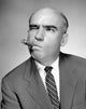 Studio Portrait of Man Smoking Cigar Poster Print