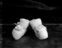 Baby Booties Poster Print for nursery decor