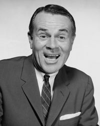 Portrait of a mature man laughing poster print showcasing joy and personality.