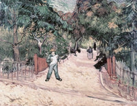 Entrance to the Public Park in Arles Fine Art Print by Vincent van Gogh