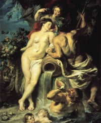 The Alliance of Earth and Water Fine Art Print by Peter Paul Rubens