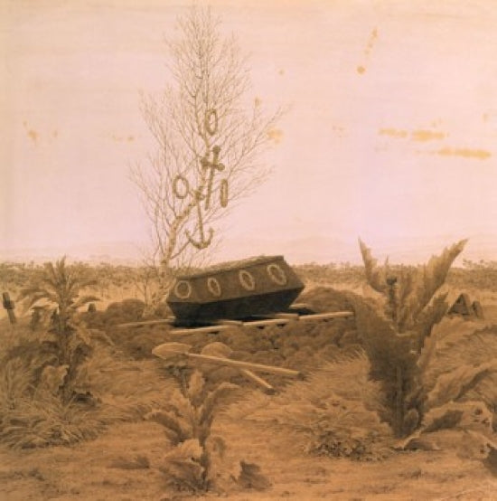 At the Edge of the Ditch by Caspar David Friedrich fine art print.