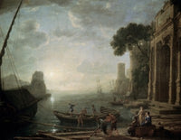 The Fishermen Poster Print by Carle Vernet, Hermitage Museum