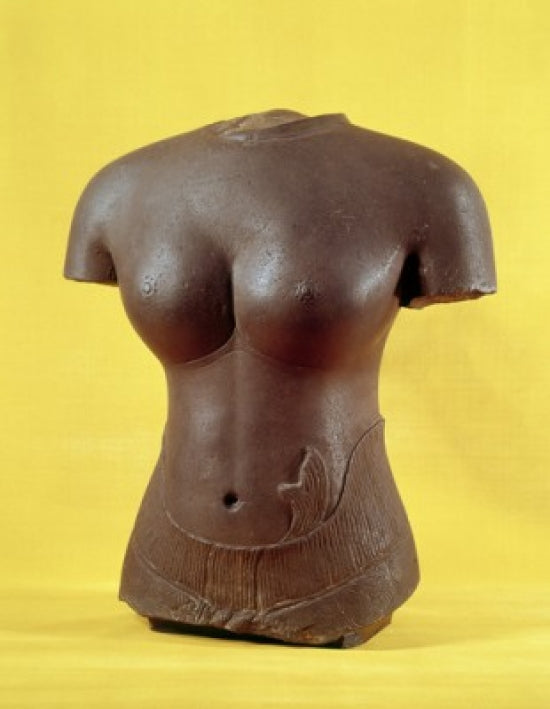 Female Torso Early Baphuon Style 11th Century Cambodian Art Poster Print