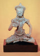 Vajrasattva Poster Print in Style of Angkor Vat, 12th Century Cambodian Art