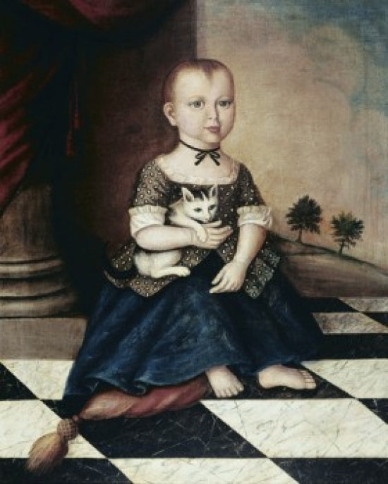 Portrait of Helen Willis poster print by Joseph Badger, ca. 1740.