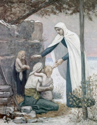 Charity art print by Pierre Puvis de Chavannes from Washington University Art Gallery